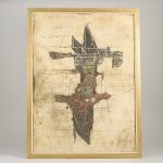 1745 4397 Färglitografi